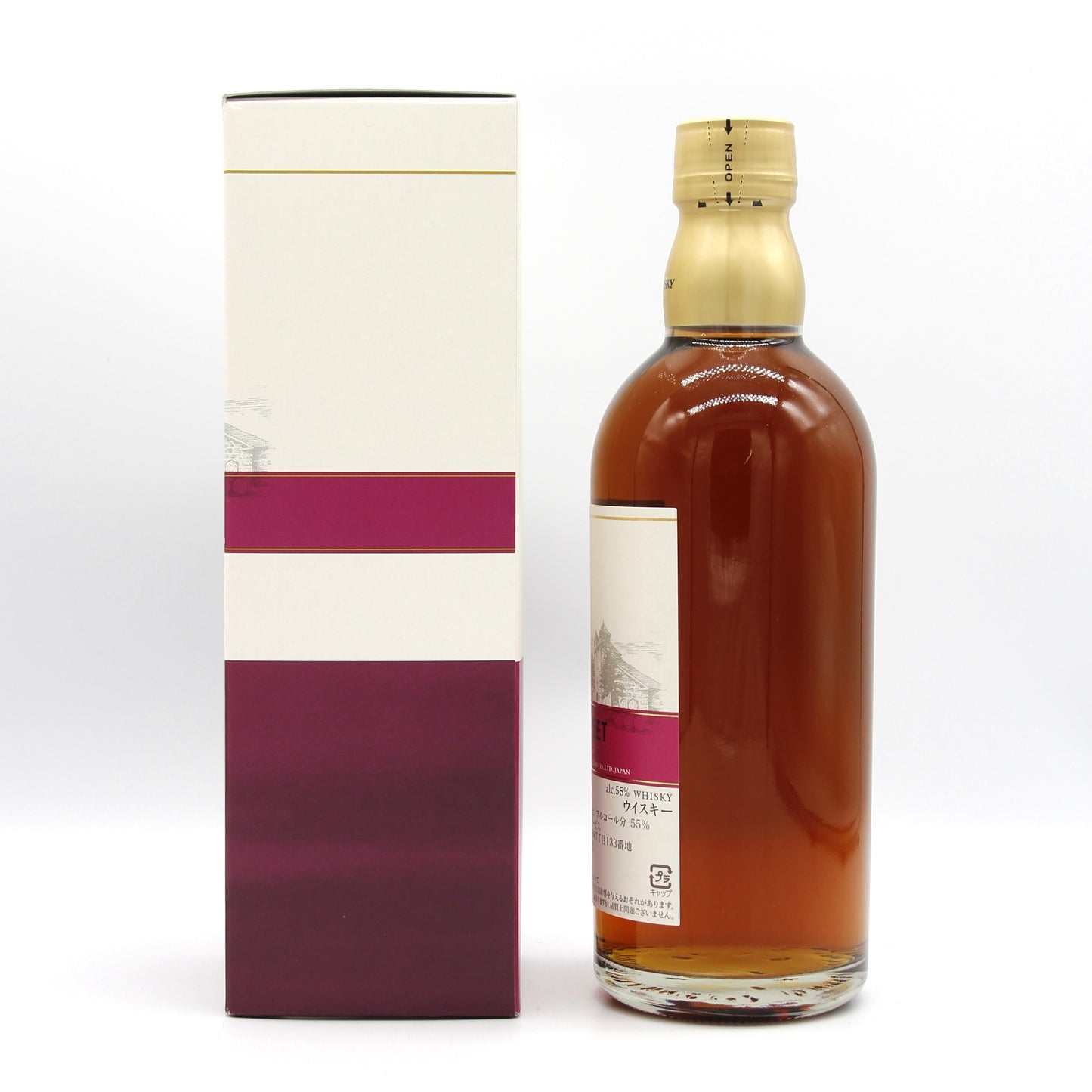 ニッカ ウイスキー シングルモルト 余市 シェリー＆スイート 55% 500ml 箱付き