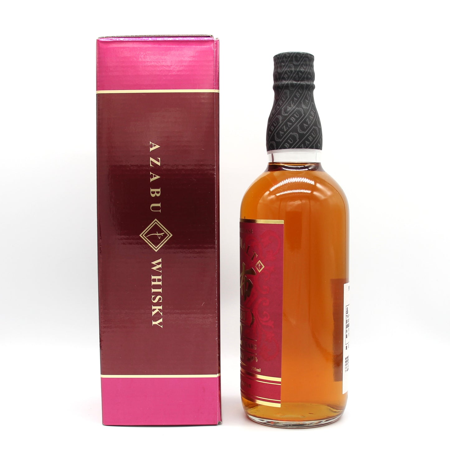 玉泉堂酒造 麻布 AZABU 12年 ピュアモルト ウイスキー 43% 700ml 箱付き