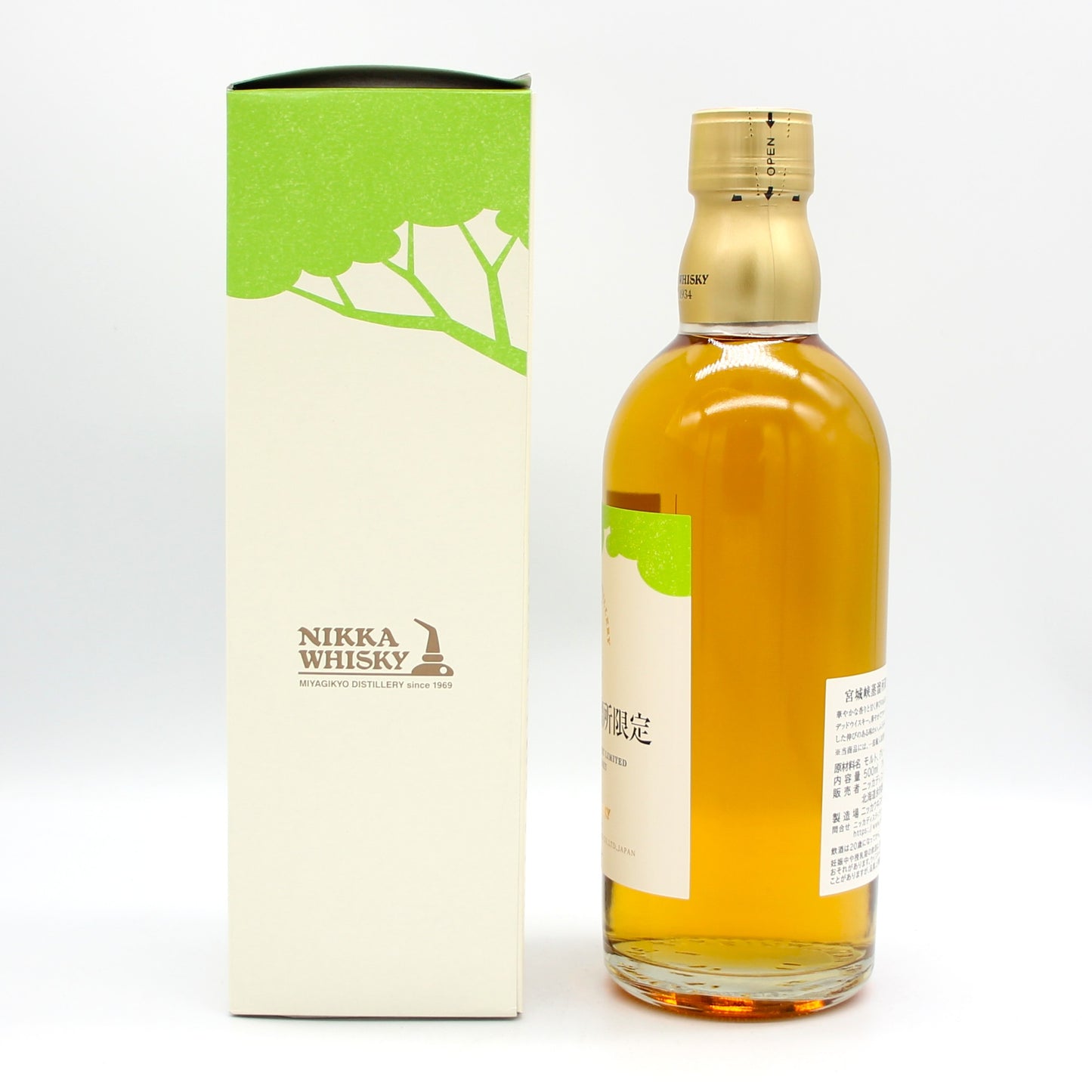 ニッカ ウイスキー 宮城峡蒸留所限定 ブレンデッドウイスキー 40％ 500ml 箱付き
