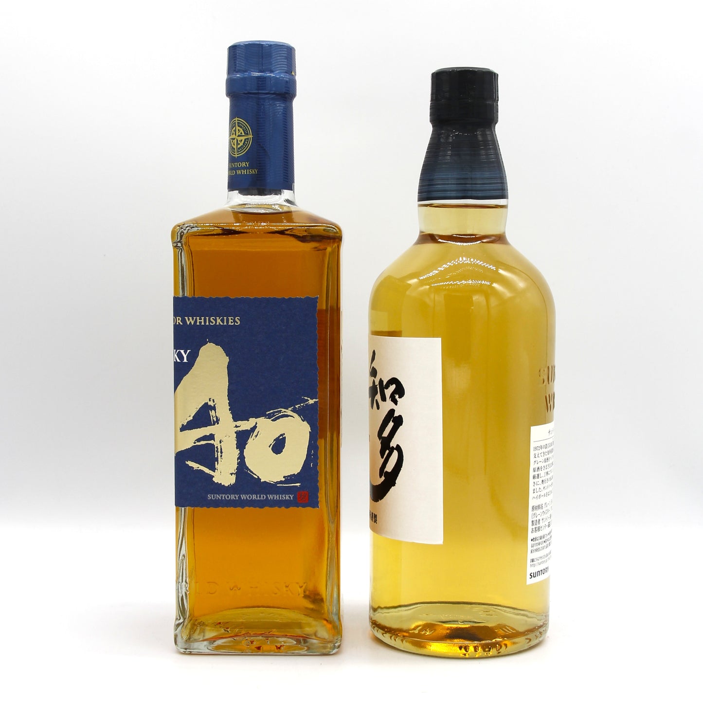 サントリー ワールドウイスキー 碧 Ao 43％ 700ml+サントリーシングルグレーンウイスキー 知多 43% 700ml 飲み比べ ２本セット 箱無し