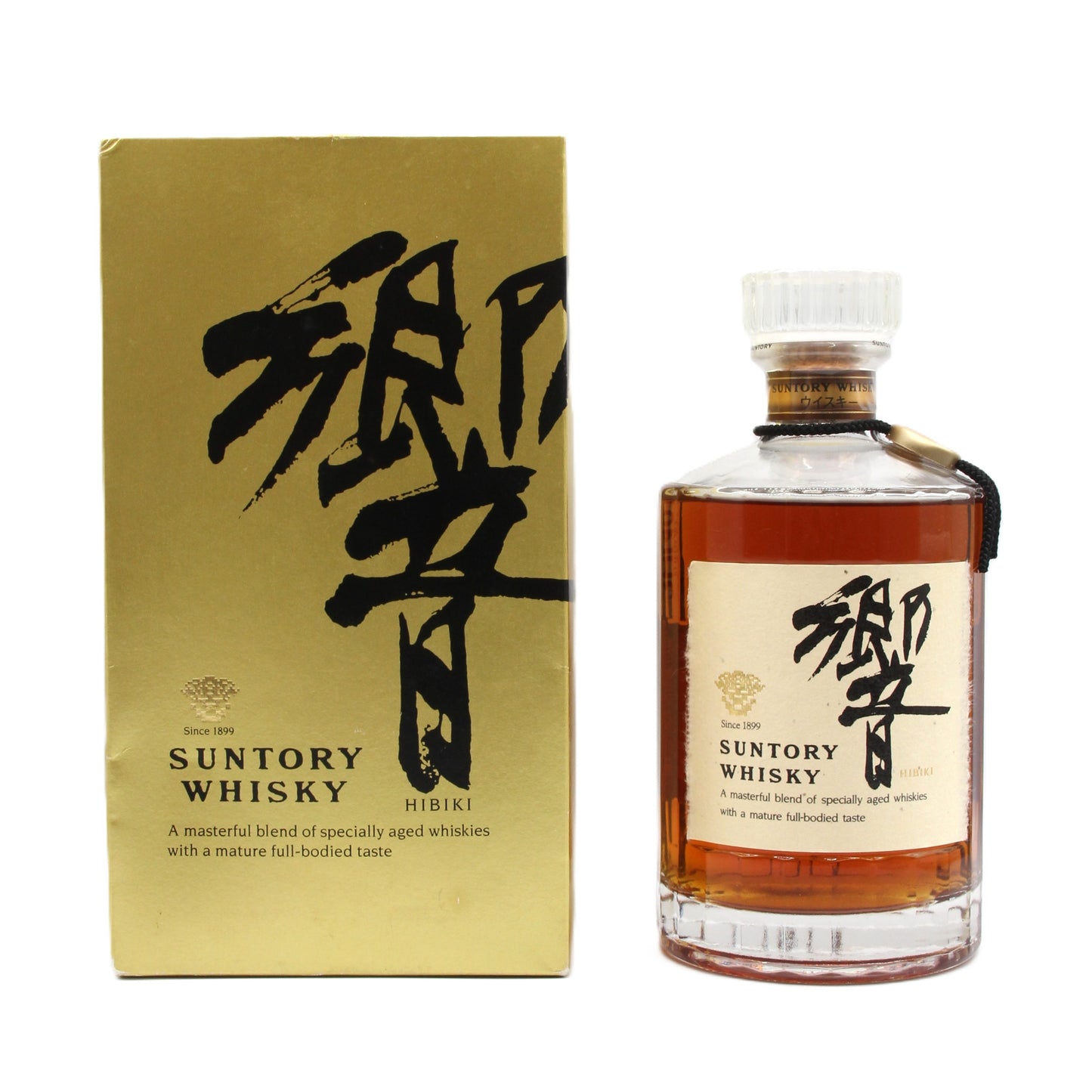 サントリー ウイスキー 響 旧ラベル クリアキャップ 43% 700ml 箱付き (1)