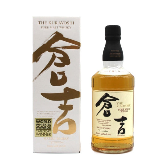 松井酒造 マツイ ピュアモルトウイスキー 倉吉 43％ 700ml 箱付き