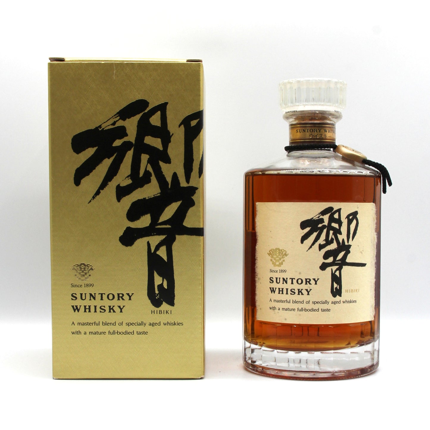 サントリー ウイスキー 響 旧ラベル 裏ゴールド クリアキャップ 43% 700ml 箱付き