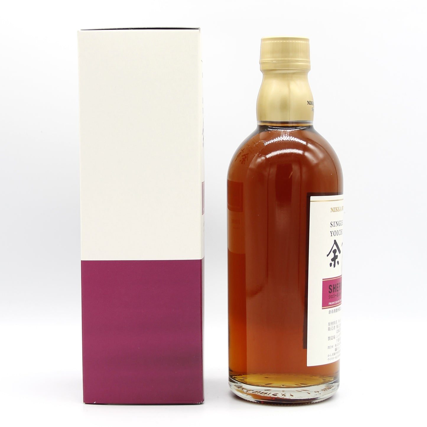 ニッカ ウイスキー シングルモルト 余市 シェリー＆スイート 55% 500ml 箱付き