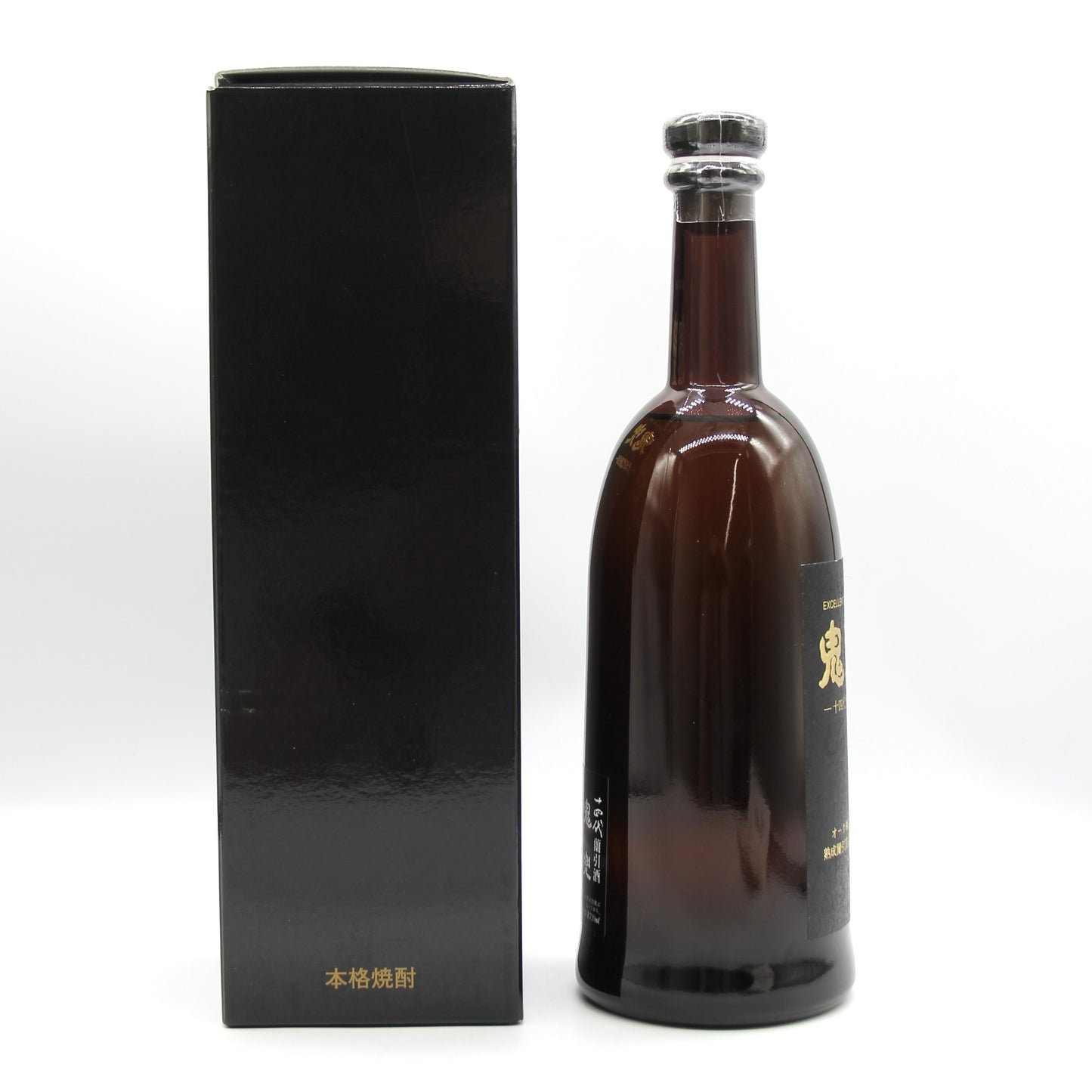 高木酒造 十四代 本格焼酎 蘭引酒 鬼兜 オーク樽長期貯蔵 熟成蘭引蒸留酒 米焼酎 40% 720ml 箱付き