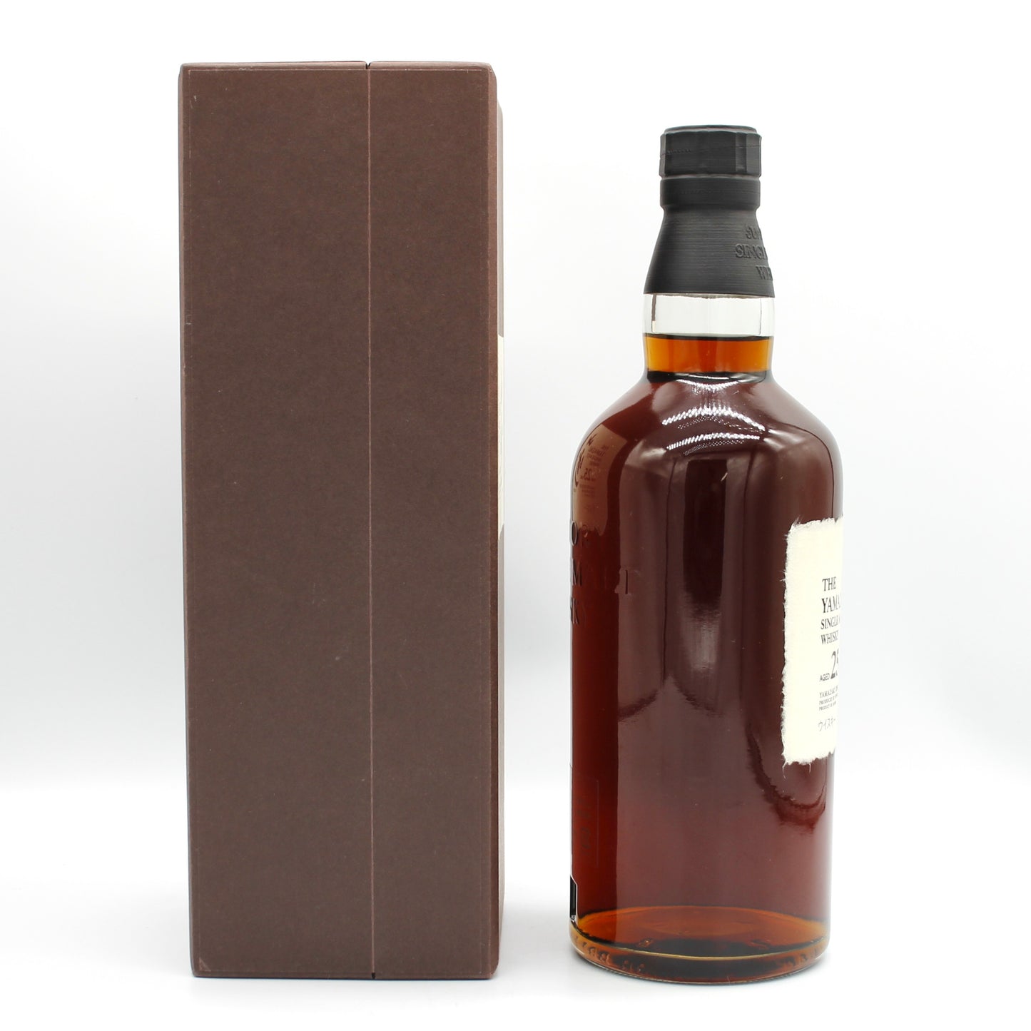 サントリー シングルモルト ウイスキー 山崎25年 旧ラベル 43% 700ml 箱付き
