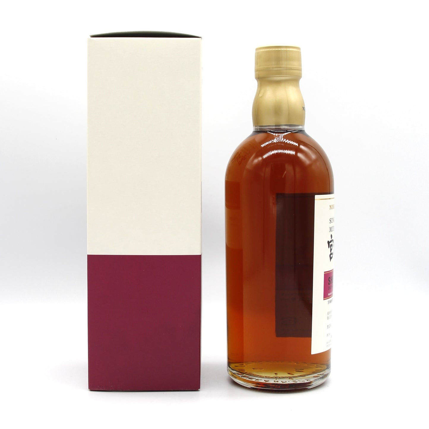 ニッカ ウイスキー シングルモルト 宮城峡 シェリー＆スイート 55% 500ml 箱付き