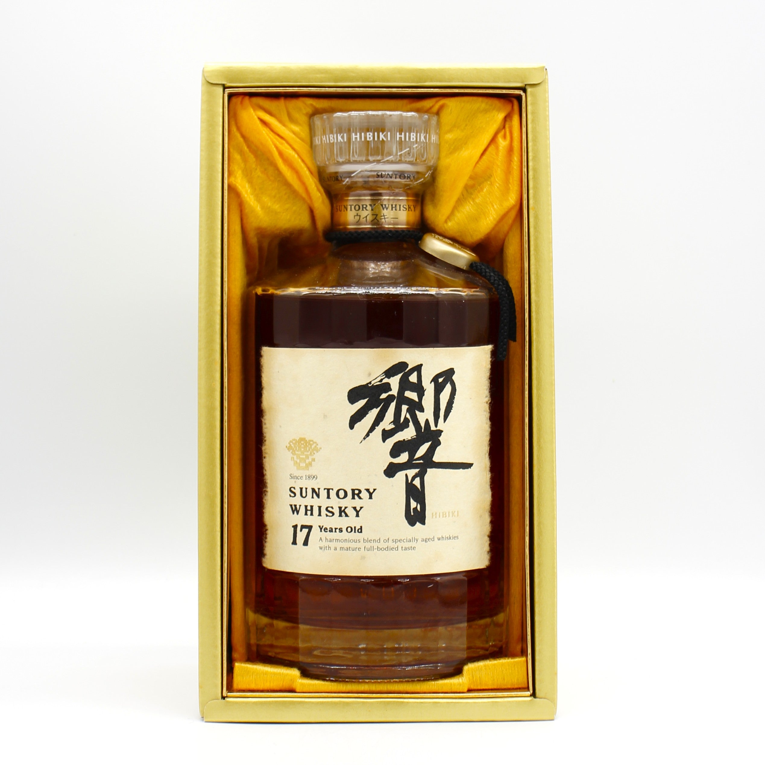 サントリー ウイスキー 響17年 裏ゴールド 旧ラベル 43% 700ml 箱付き