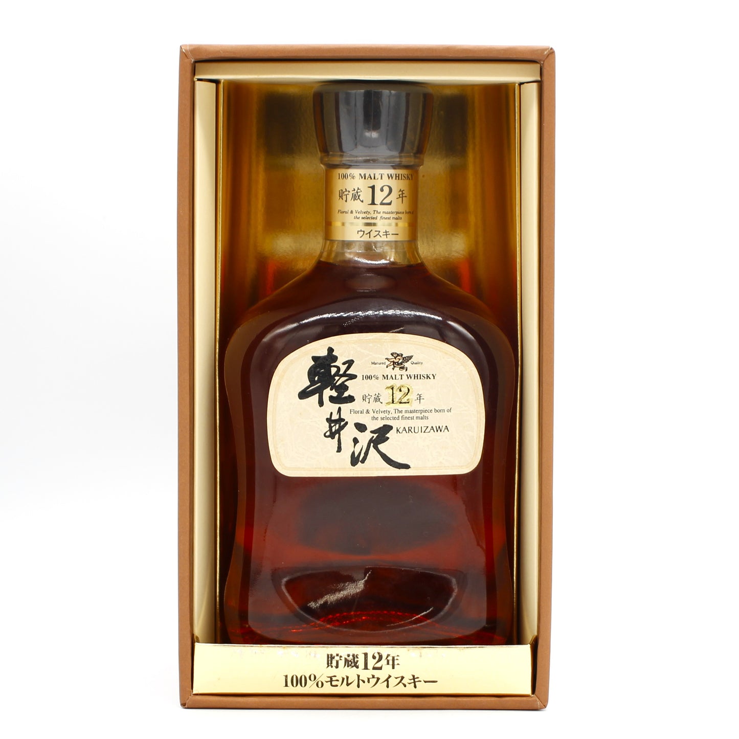 メルシャン ウイスキー 軽井沢 貯蔵12年 100％モルトウイスキー 40% 700ml 箱付き