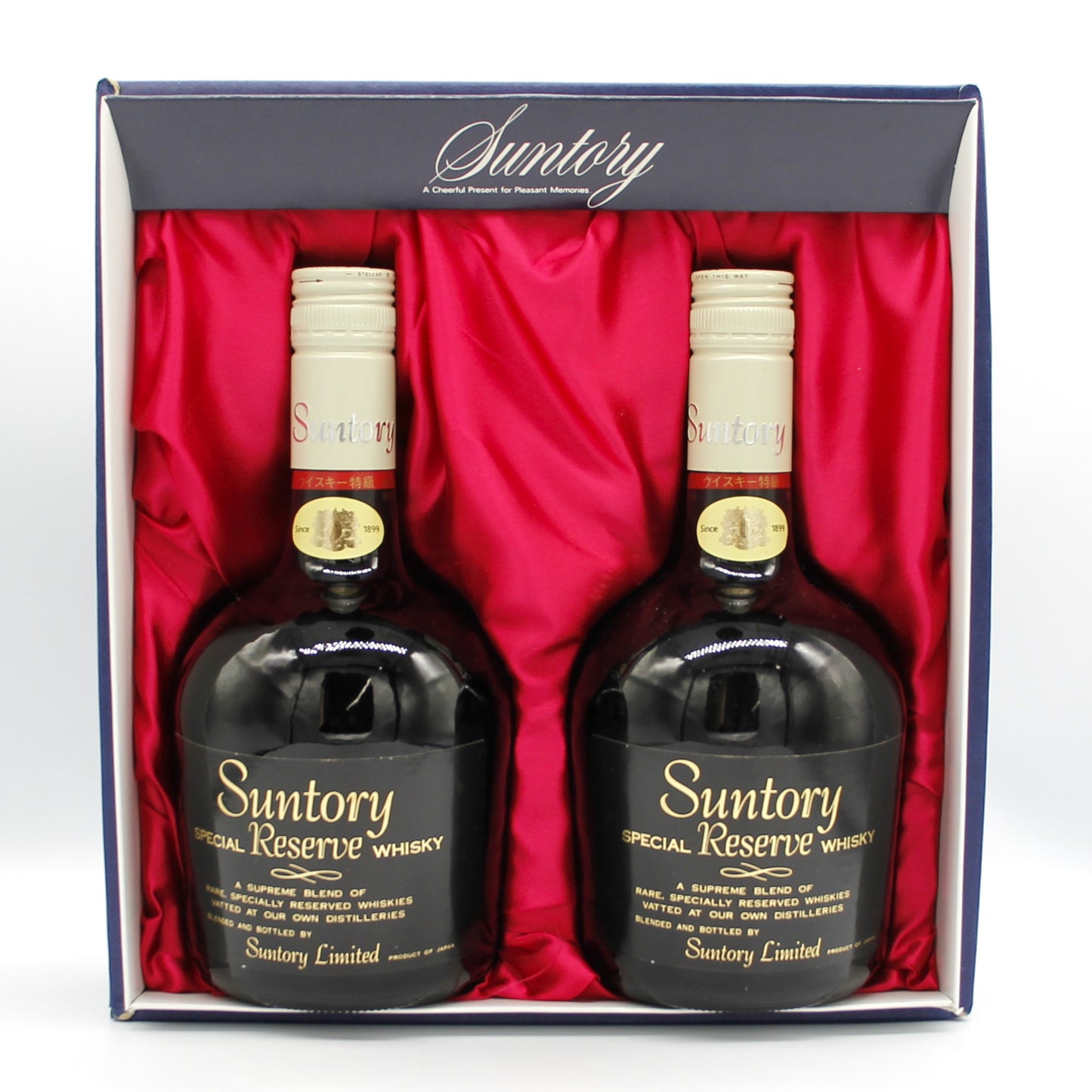 サントリー ウイスキー スペシャル リザーブ 70周年記念ボトル２本セット 43% 1520ml 箱付き（2）