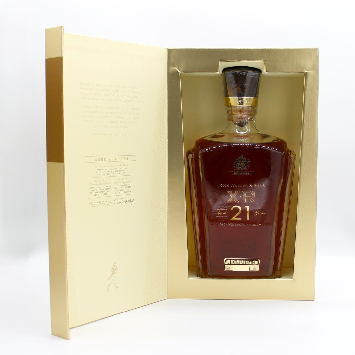 ジョニーウォーカー ジョン ウォーカー＆サンズ XR 21年 ブレンデッド スコッチ ウイスキー 40% 750ml 箱付き