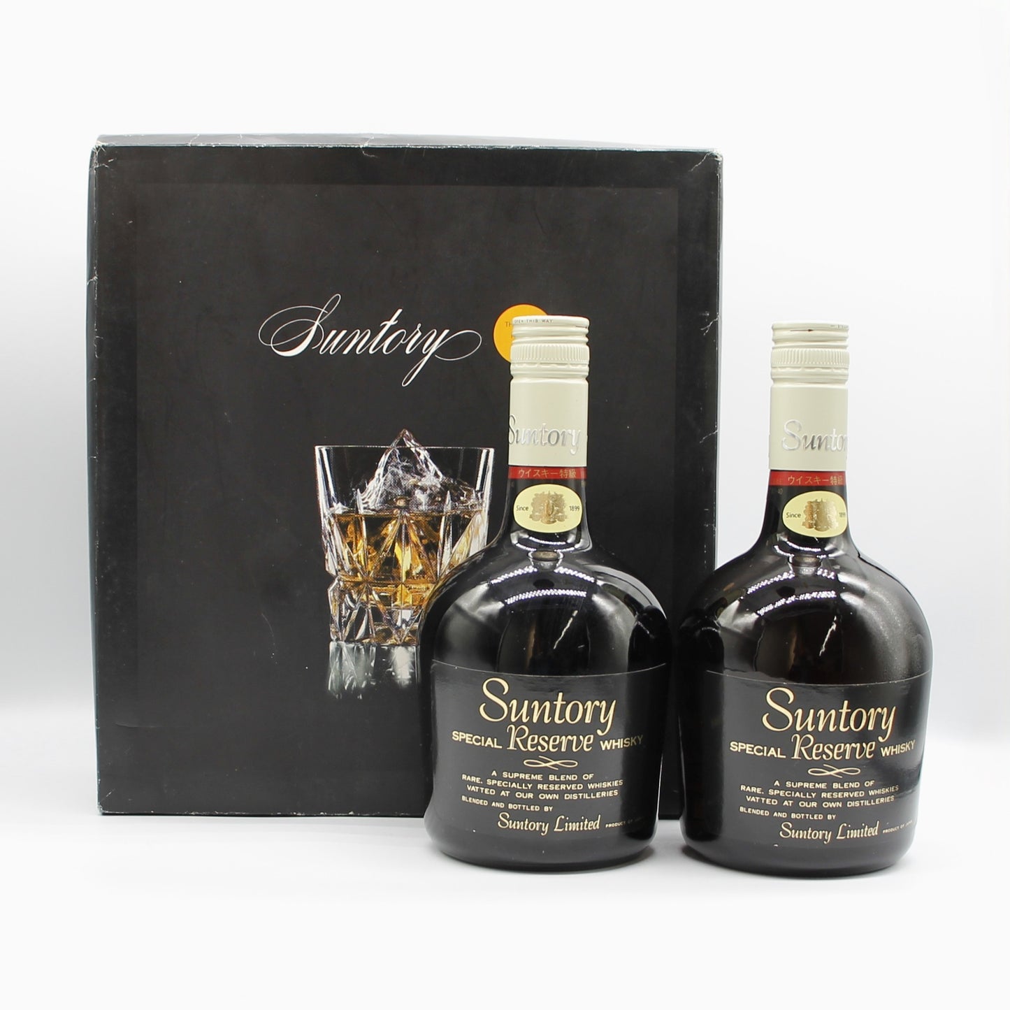 サントリー ウイスキー スペシャル リザーブ 70周年記念ボトル２本セット 43% 1520ml 箱付き（2）