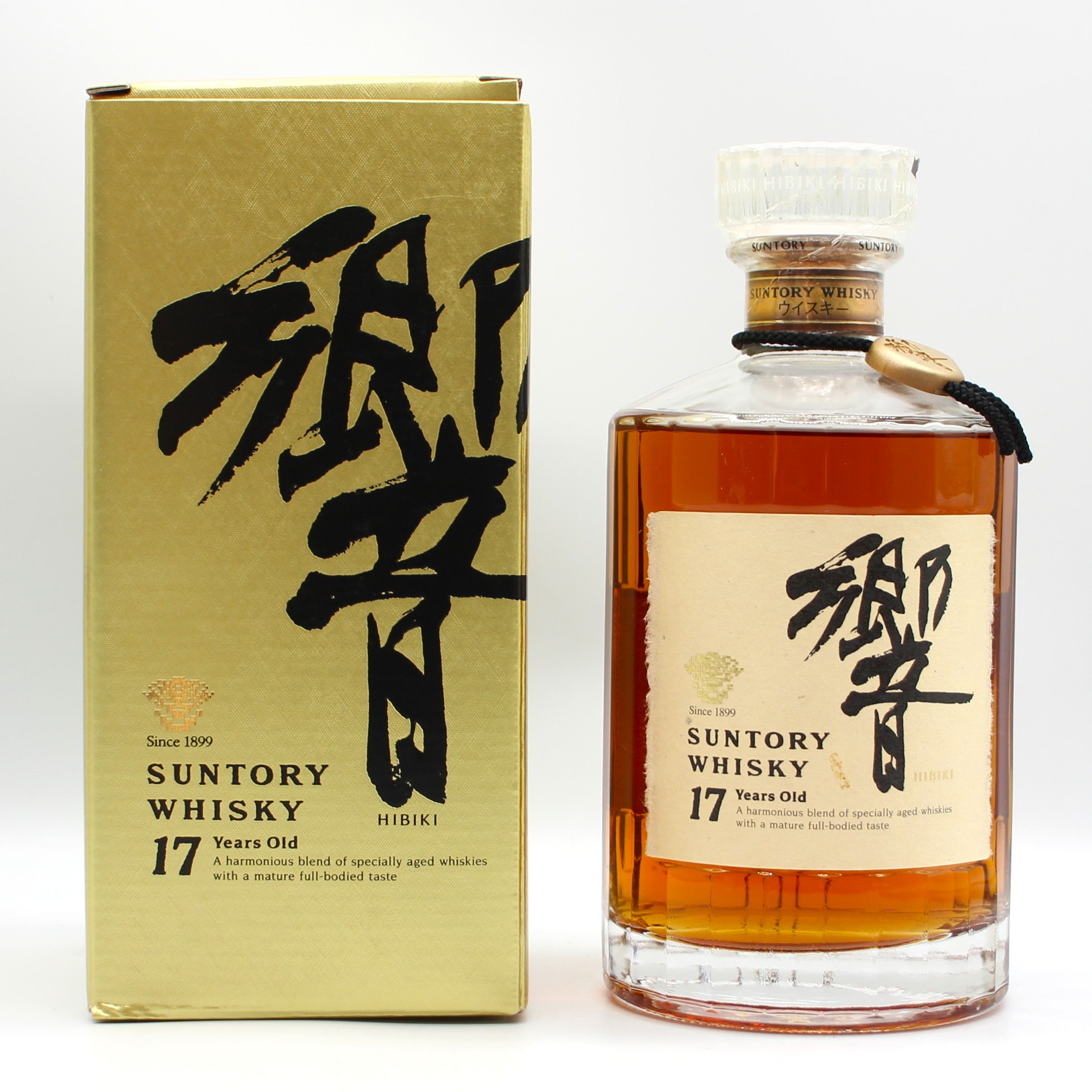 サントリー ウイスキー 響17年 裏ゴールド 旧ラベル 43% 700ml 箱付き