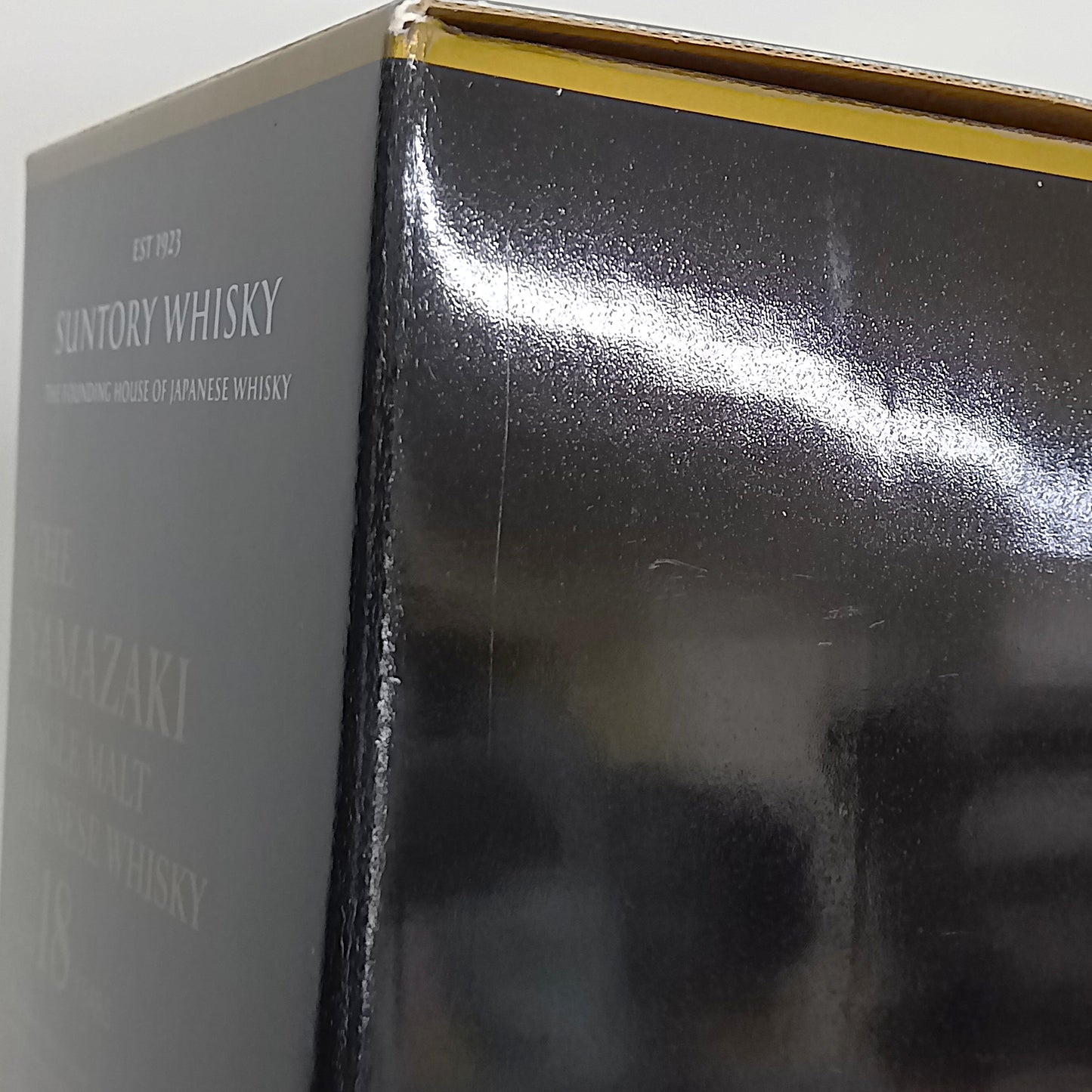 サントリー シングルモルト ウイスキー 山崎18年 43% 700ml 箱付き