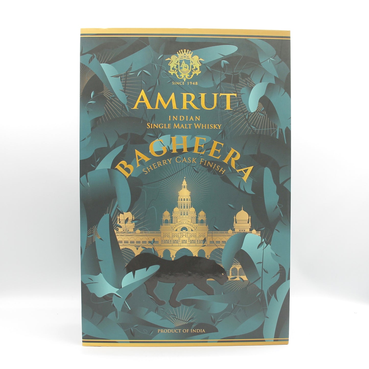 AMRUT INDIAN SINGLE MALT WHISKY BAGHEERA SHERRRY CASK FINISH アムルット インディアン シングルモルト ウイスキー バギーラ シェリーカスク フィニッシュ 46％ 700ml 箱付き
