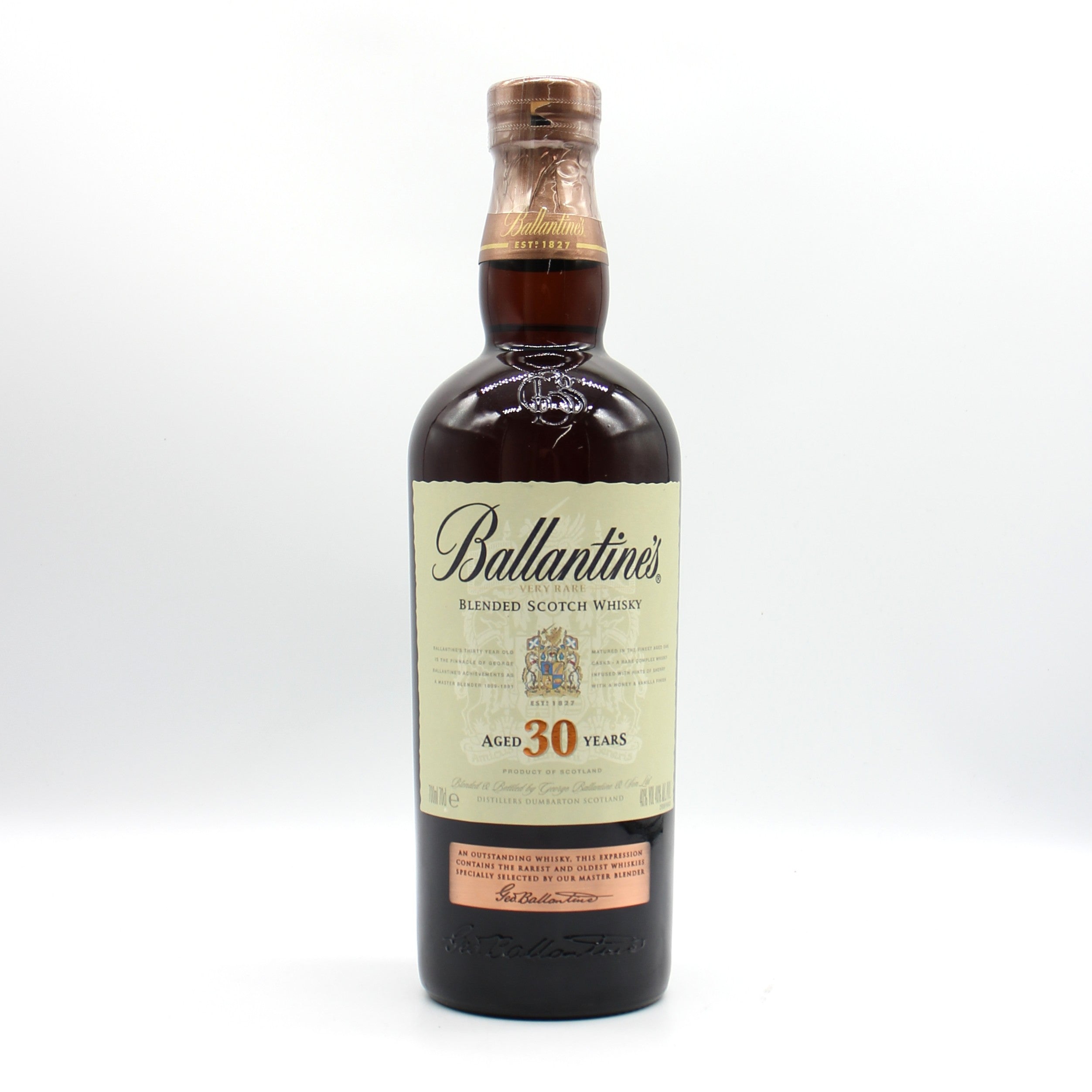 バランタイン Ballantine's 30年 スコッチ ウイスキー ベリーレア 40