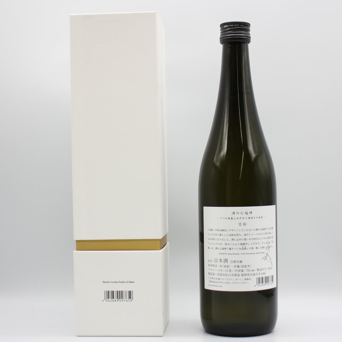 白糸酒造 酒の七福神 宝船 7蔵コラボ 混酒 日本酒 13％ 720ml 箱付き（2026年1月製造）