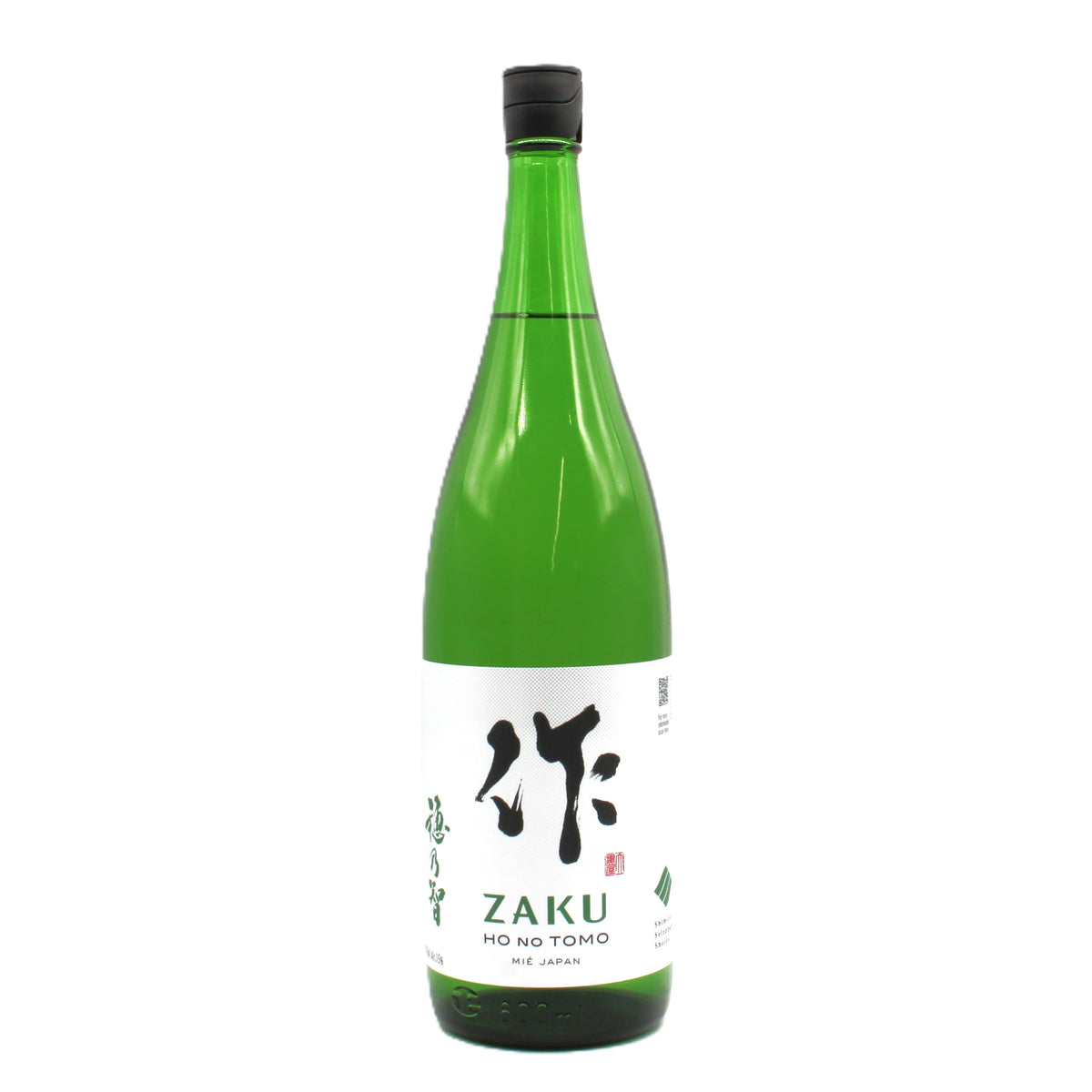 清水清三郎商店 作 穂乃智 ZAKU HONOTOMO 純米 日本酒 15％ 1800ml 箱無し（2026年8月製造）