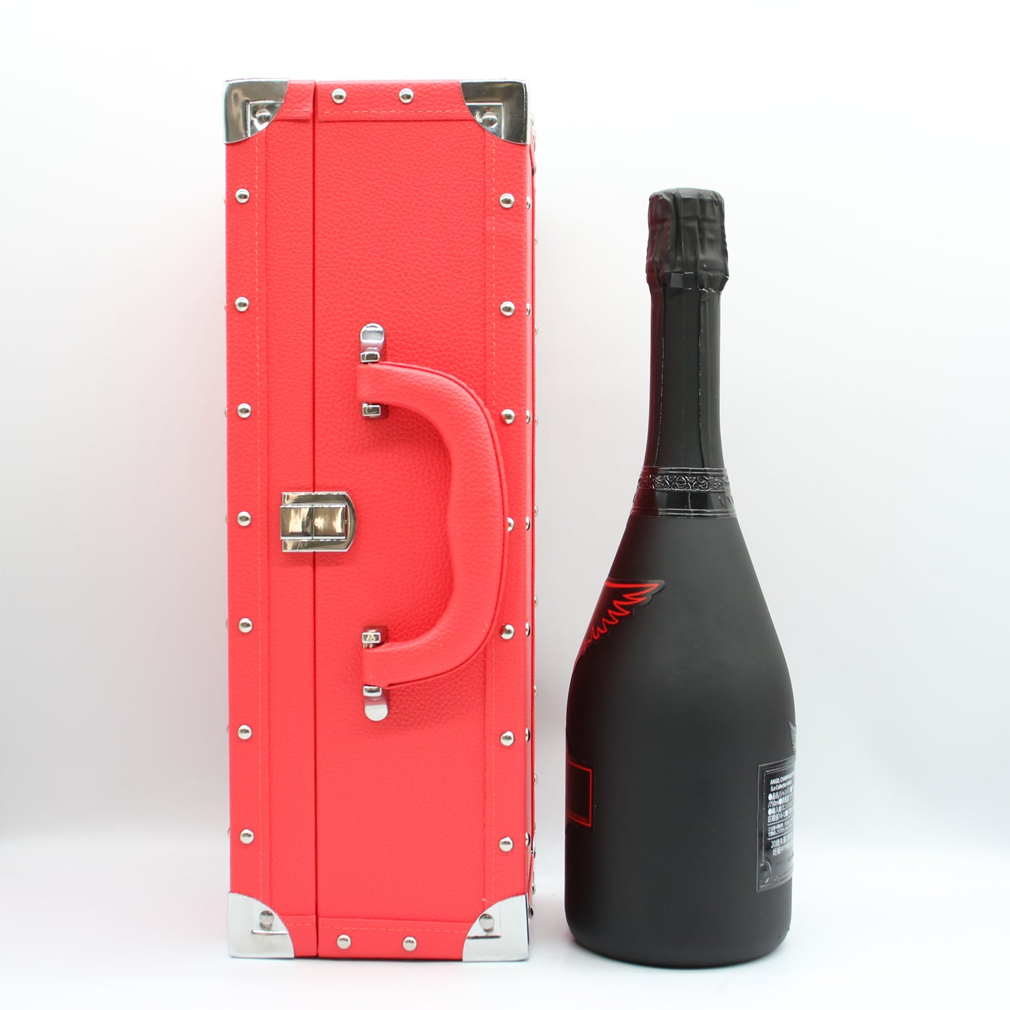 エンジェル シャンパーニュ NV ブリュット ヘイロー レッド シャンパン 12.5% 750ml 箱付き (ANGEL CHAMPAGNE NV Brut Halo Red)