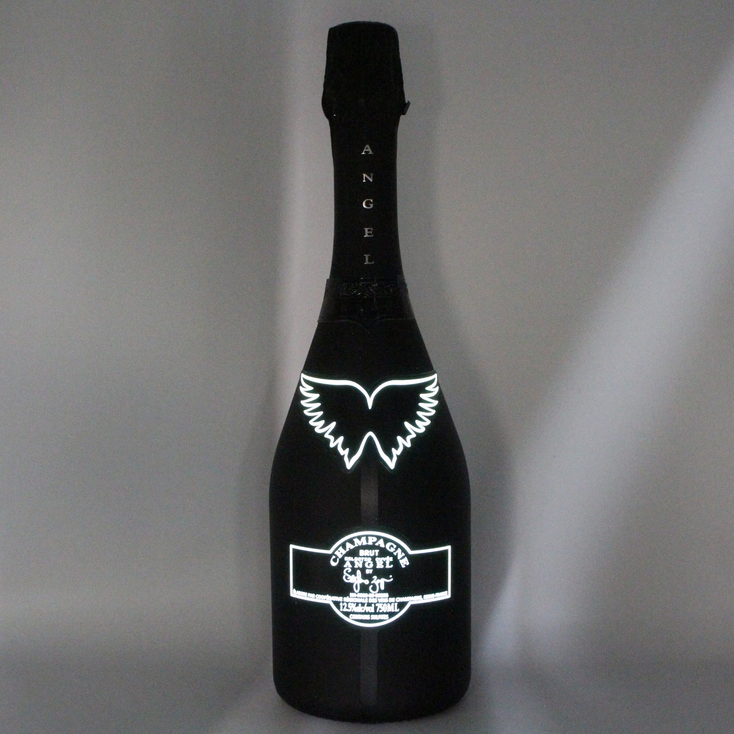 エンジェル シャンパーニュ NV ブリュット ヘイロー イエロー シャンパン 12.5% 750ml 箱付き (ANGEL CHAMPAGNE NV Brut Halo Yellow) ※難有
