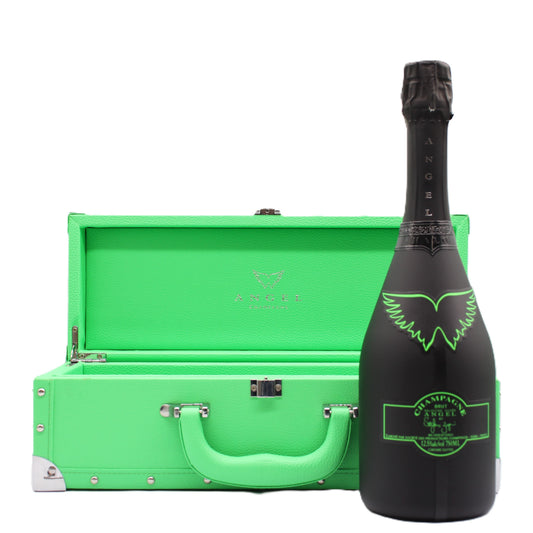 エンジェル シャンパーニュ NV ブリュット ヘイロー グリーン シャンパン 12.5% 750ml 箱付き (ANGEL CHAMPAGNE NV Brut Halo Green)