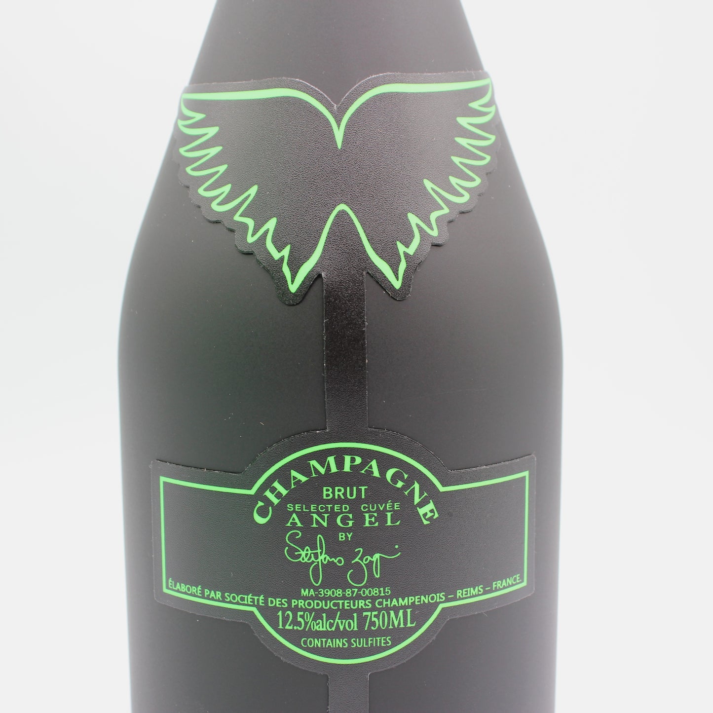 エンジェル シャンパーニュ NV ブリュット ヘイロー グリーン シャンパン 12.5% 750ml 箱付き (ANGEL CHAMPAGNE NV Brut Halo Green)
