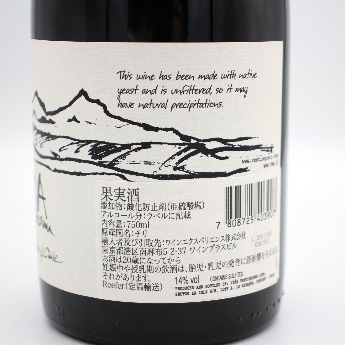 タラ アタカマ シラー 2020 Red Wine2 赤ワイン 14% 750ml 箱無し (TARA Atacama Syrah 2020)