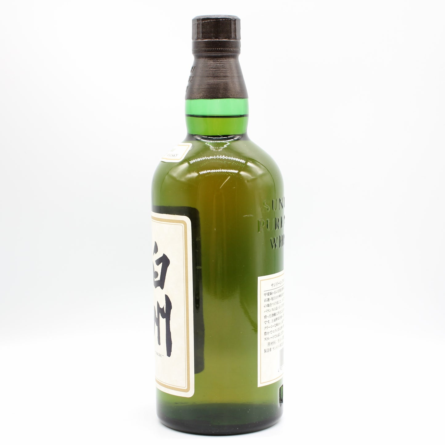 サントリー ピュアモルト ウイスキー 白州12年 金花 43% 750ml 箱無し