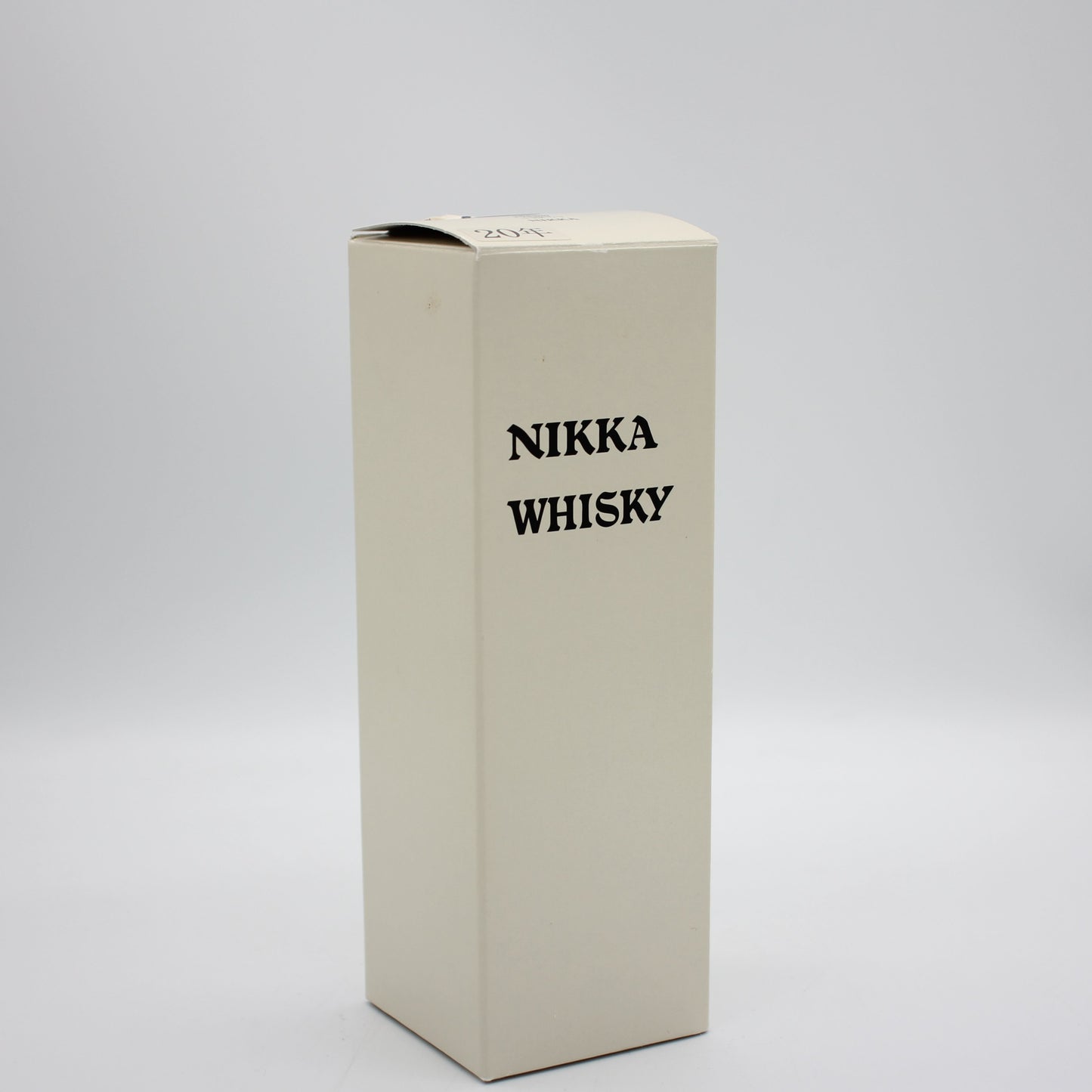 ニッカ ウイスキー シングルカスク 北海道余市蒸溜所限定 20年 原酒 樽番号400655 60% 180ml 箱付き