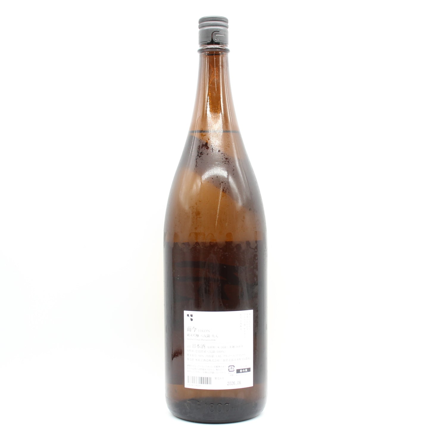 木屋正酒造 而今 じこん 純米吟醸 八反錦 火入 2025 日本酒 清酒 15.5％ 1800ml 箱無し (2026年6月製造)