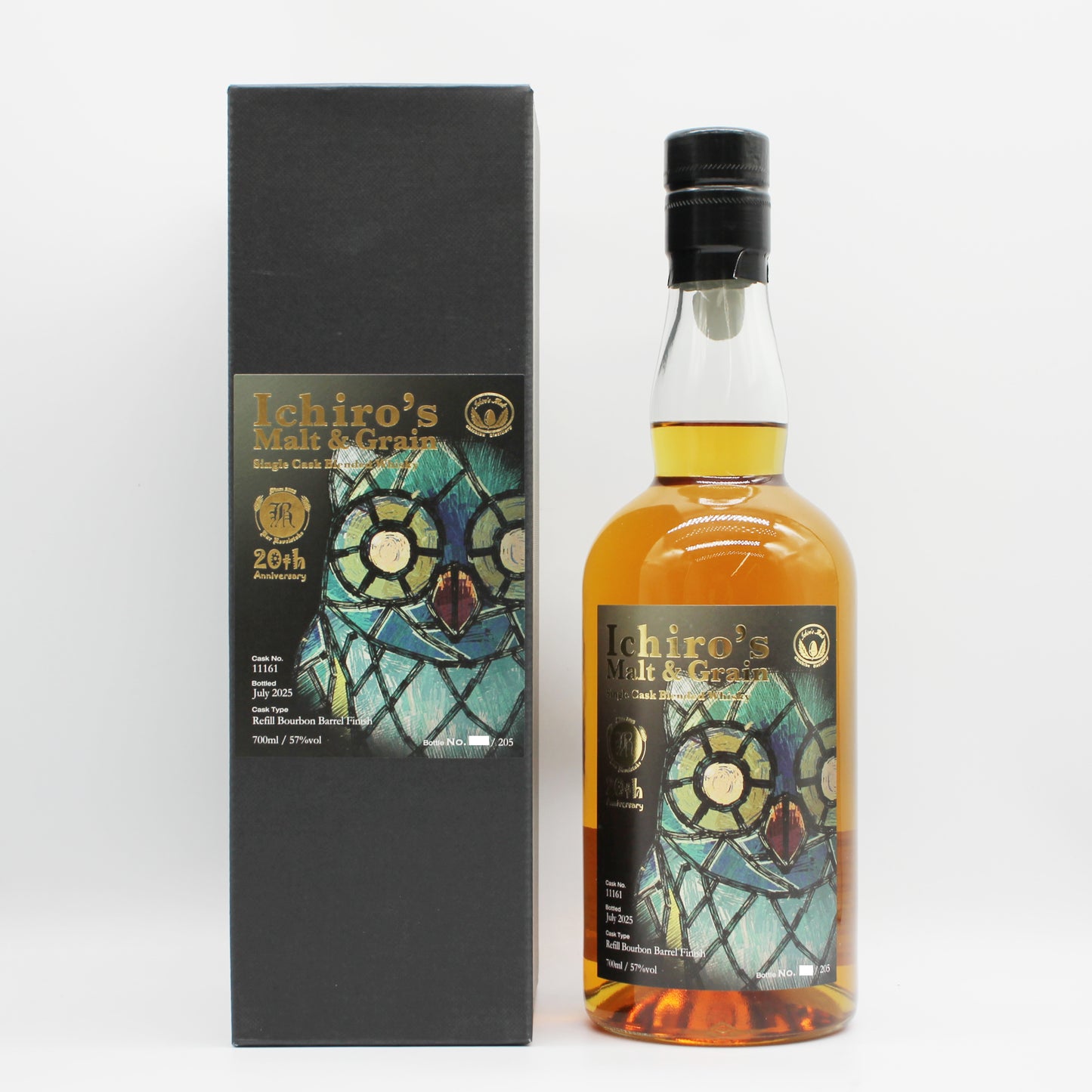 イチローズモルト モルト&グレーン Bar Revelstoke 20th Anniversary 2025 57% 700ml 箱付き