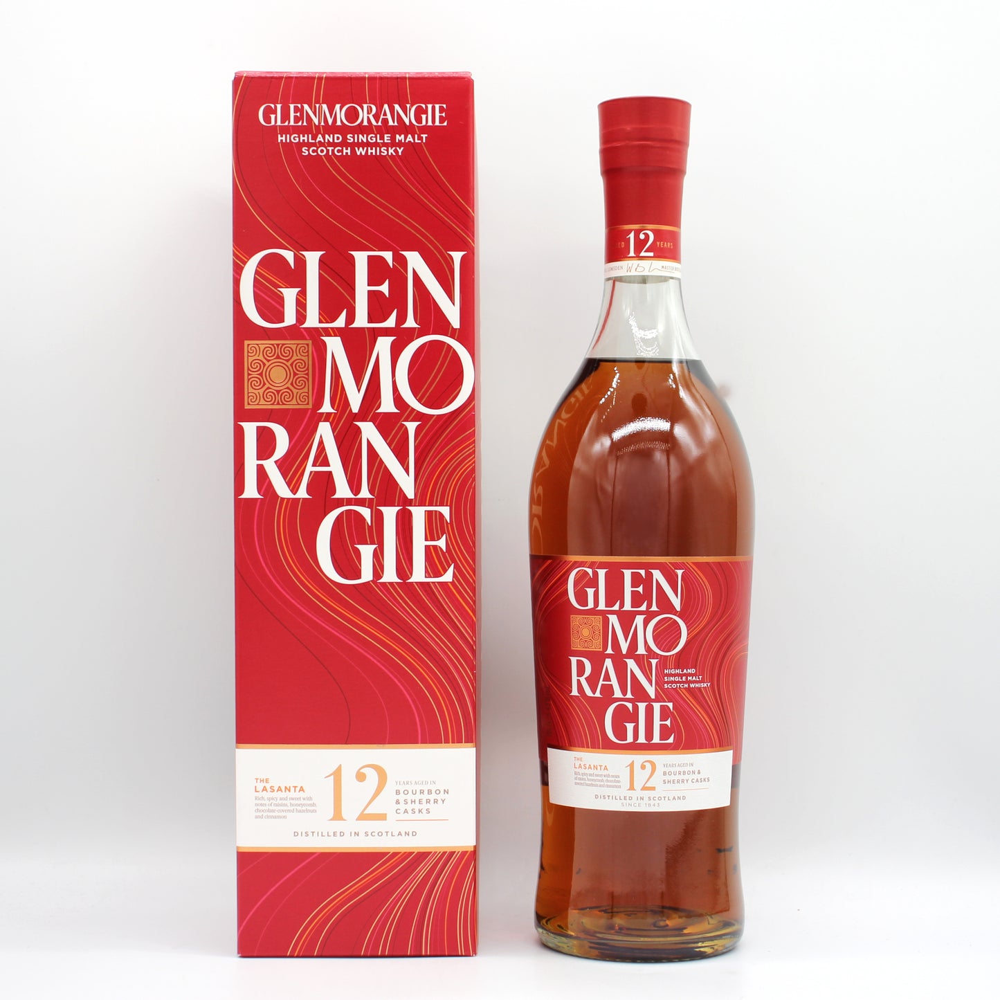Glenmorangie グレンモーレンジ 12年 ラサンタ ハイランド シングルモルト スコッチ ウイスキー 43％ 700ml 箱付き