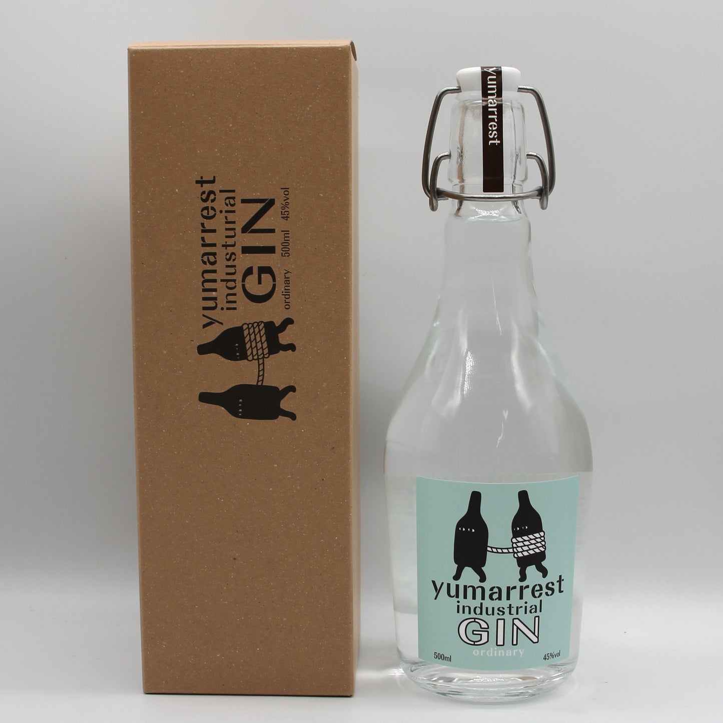 Yumarrest ヤマレスト オーディナリー ジン Industrial GIN スピリッツ 45% 500ml 箱付き