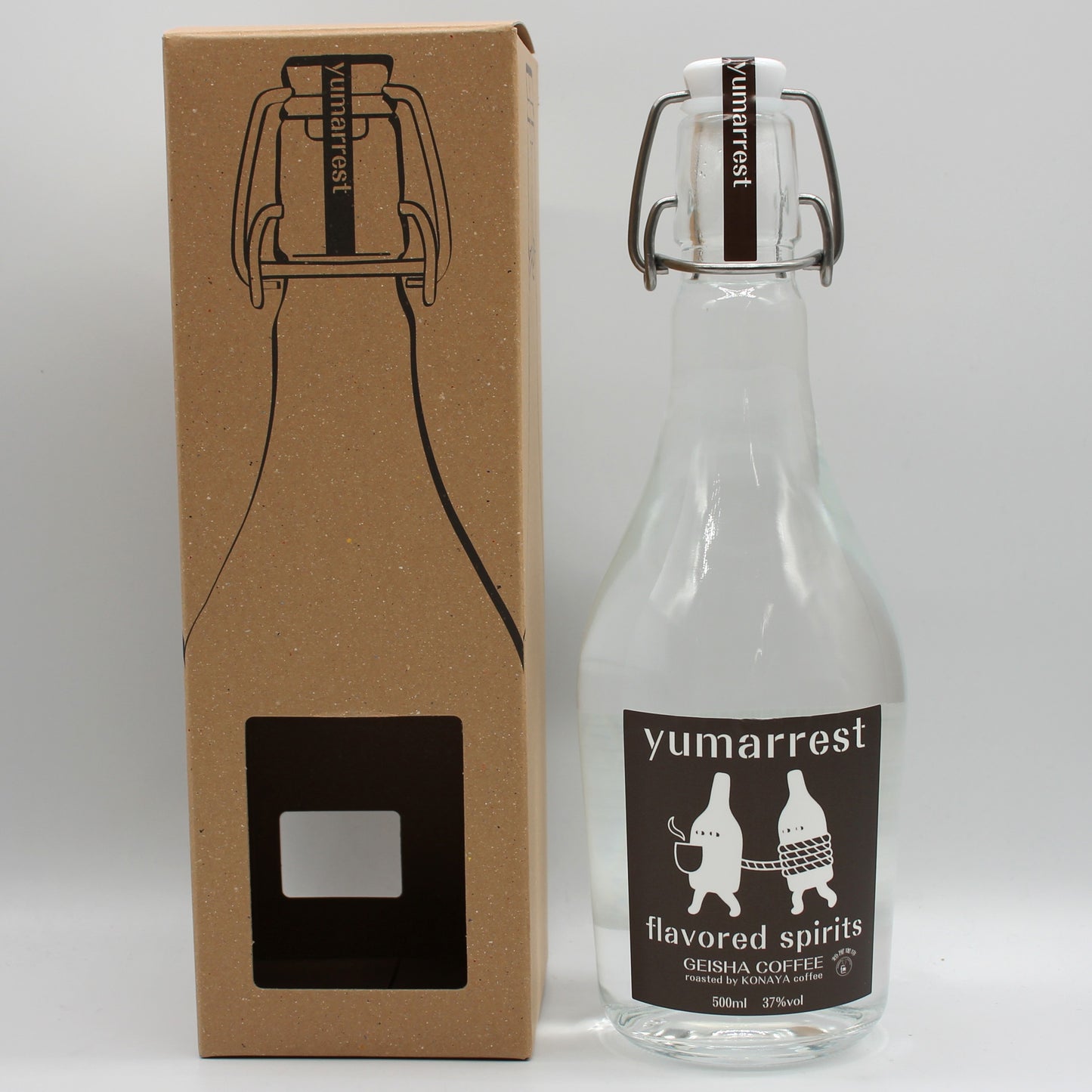 Yumarrest ヤマレスト フレーバードスピリッツ ゲイシャコーヒー GEISHA COFFEE スピリッツ 37% 500ml 箱付き