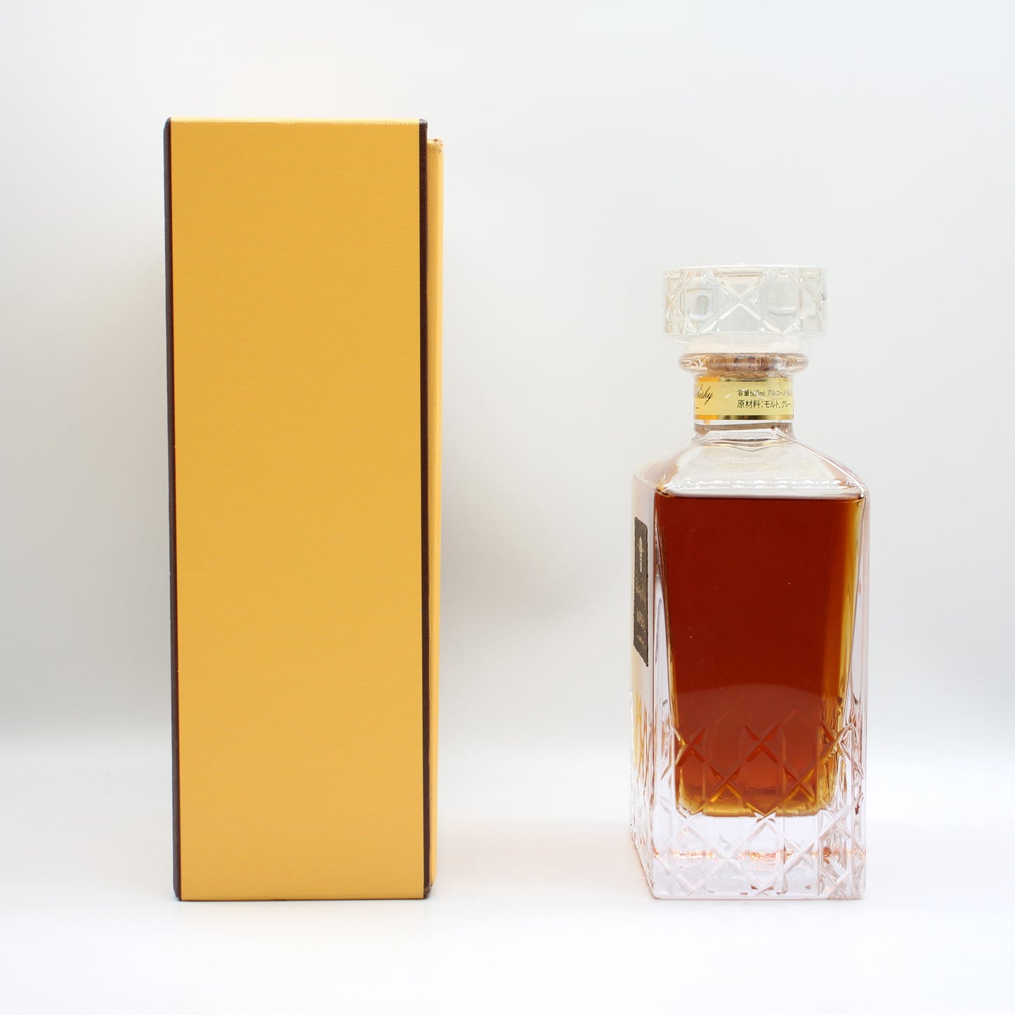 サントリー インペリアル カガミクリスタル SUNTORY IMPERIAL ウイスキー 43% 600ml 箱付き