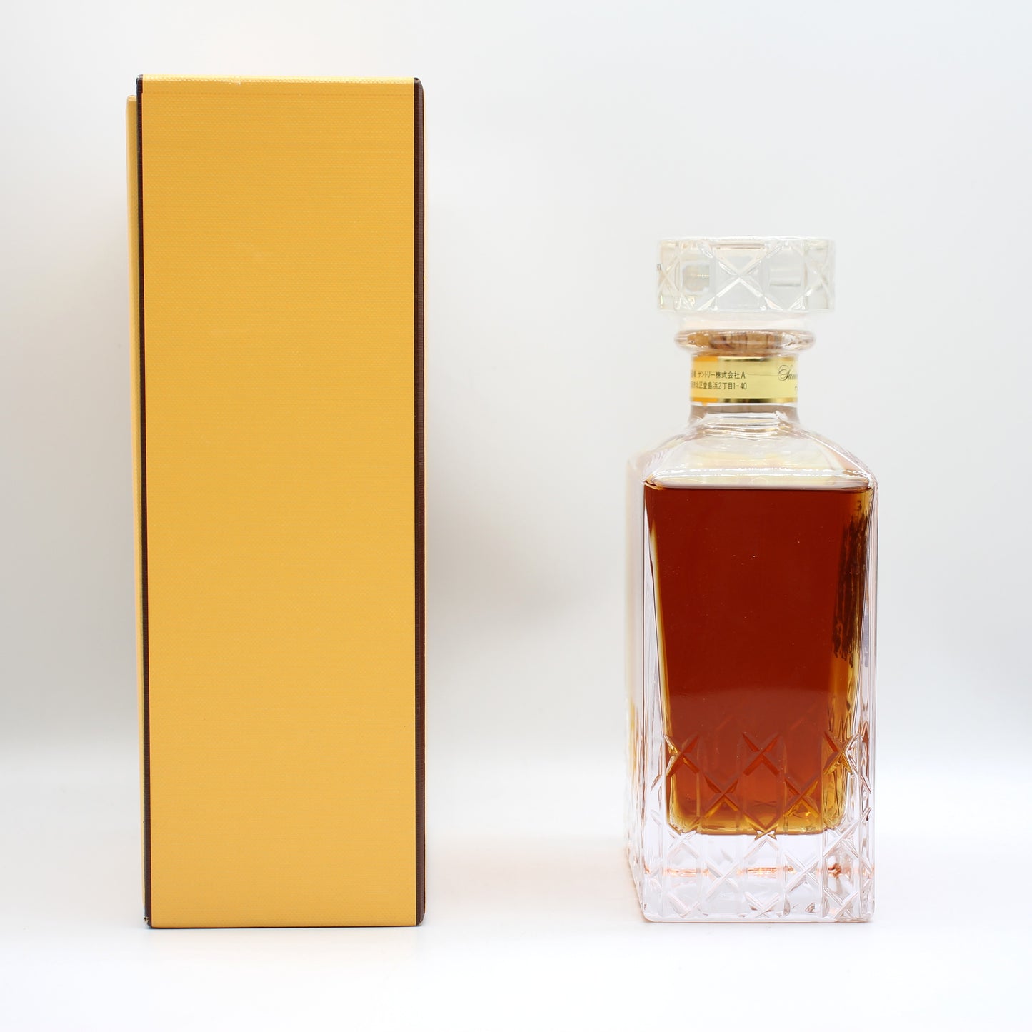 サントリー インペリアル カガミクリスタル SUNTORY IMPERIAL ウイスキー 43% 600ml 箱付き