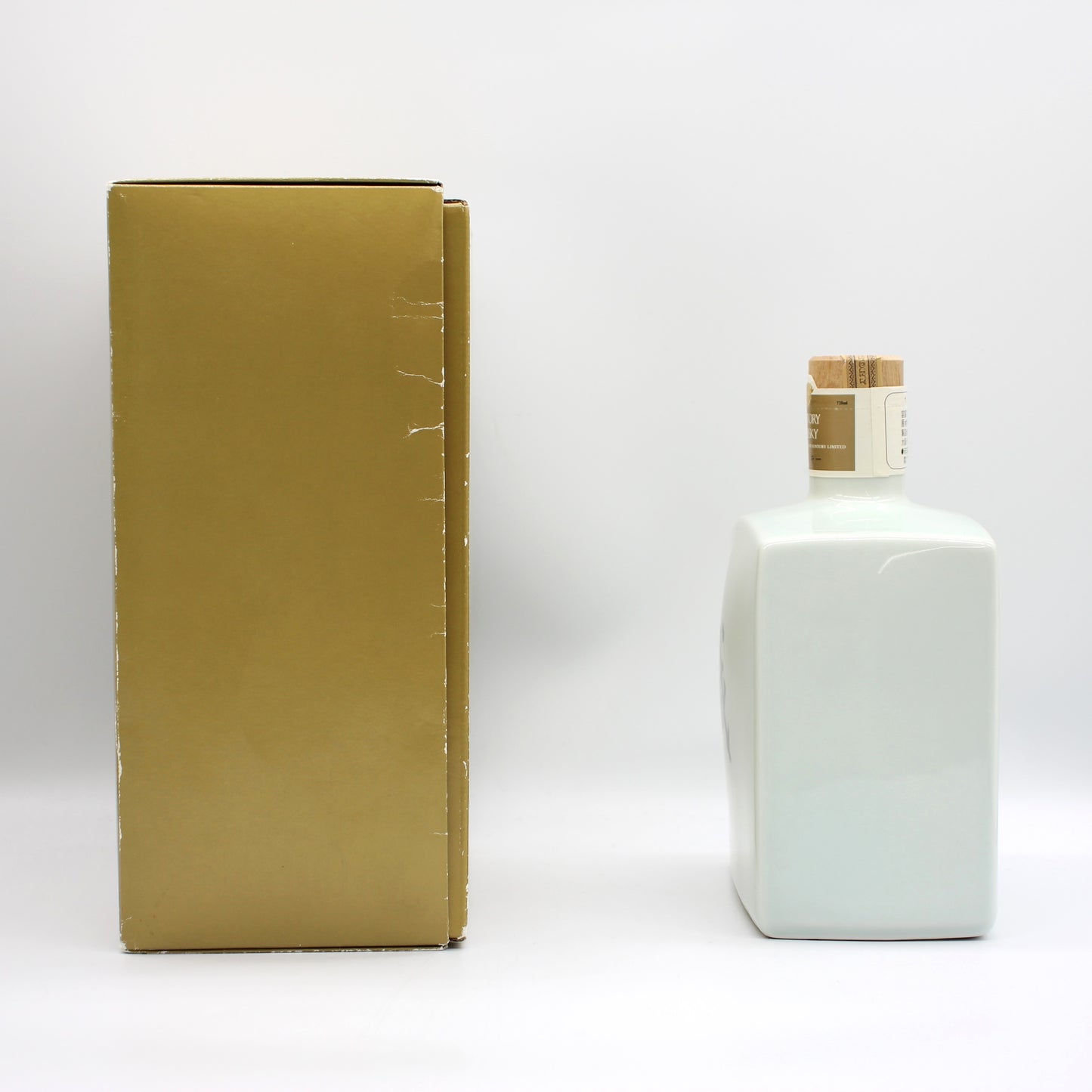 サントリー ウイスキー 誠 関西興銀40周年記念 陶器ボトル 43% 720ml 箱付き