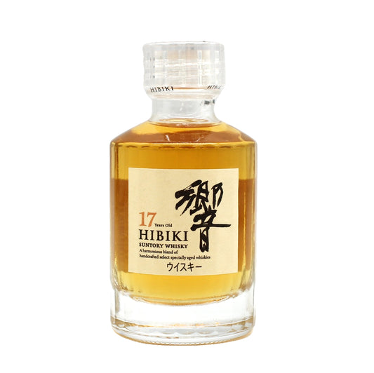 サントリー ウイスキー 響17年 ミニチュアボトル 43% 50ml 箱無し