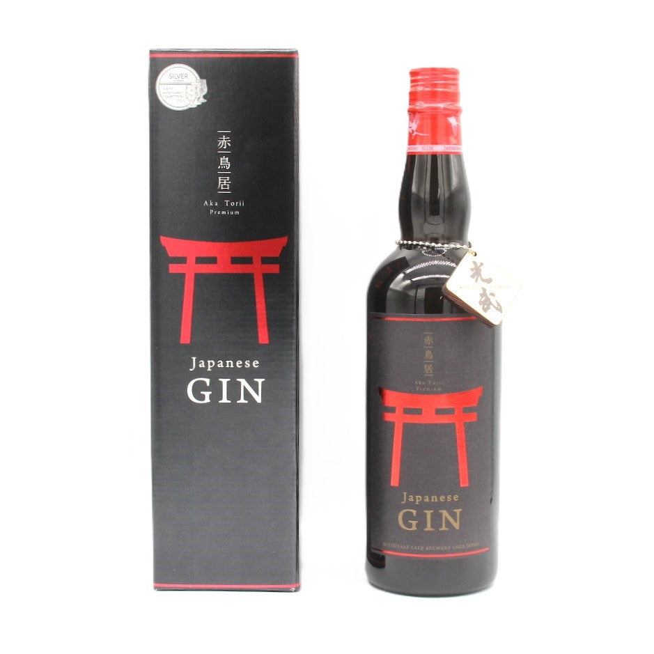 光武酒造場 赤鳥居 オリジナル ジャパニーズクラフトジン 45% 700ml 箱無し+赤鳥居 プレミアム ジャパニーズクラフトジン 45% 700ml 箱付き 飲み比べ 2本セット