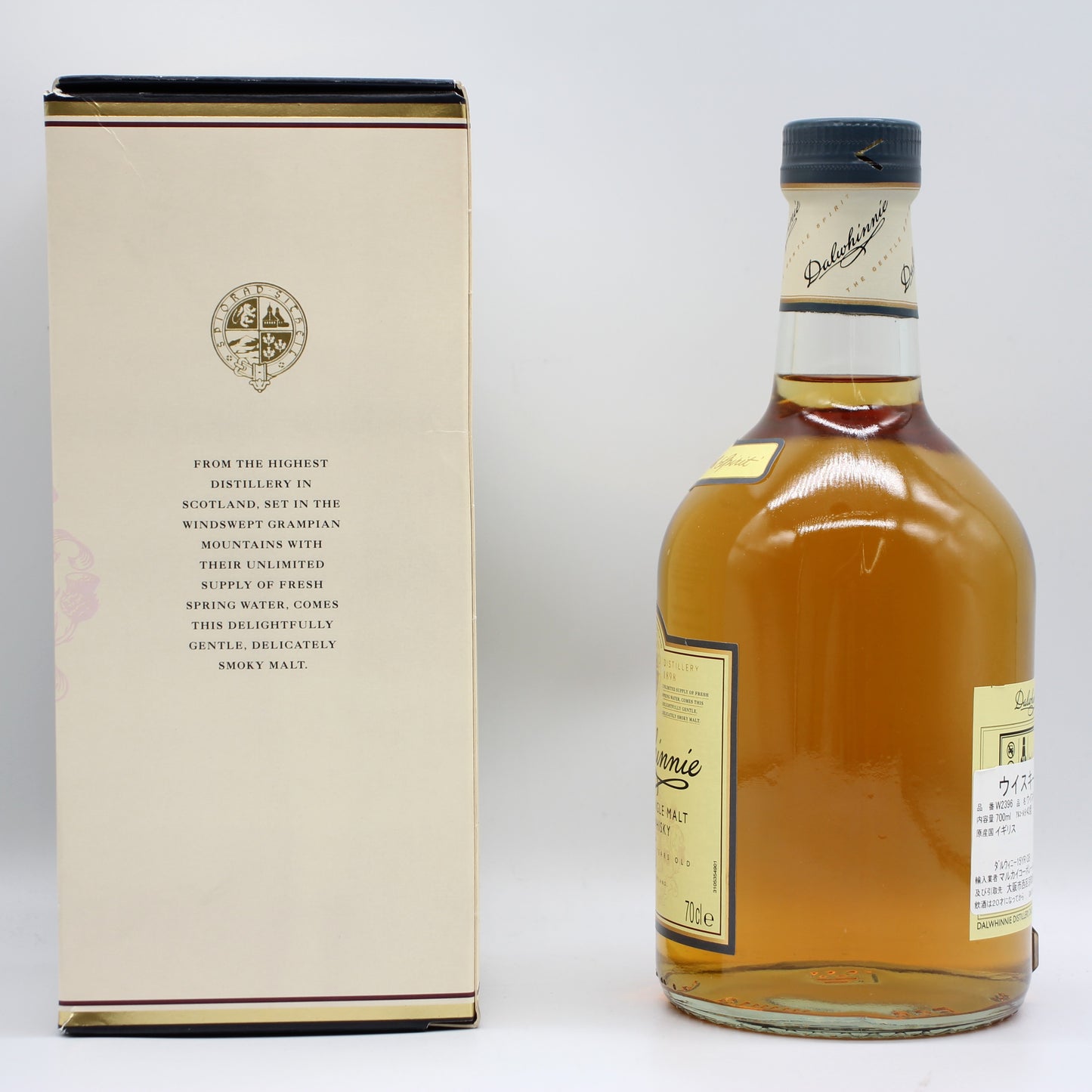 Dalwhinnie ダルウィニー 15年 シングル ハイランドモルト スコッチ ウイスキー 43％ 700ml 箱付き
