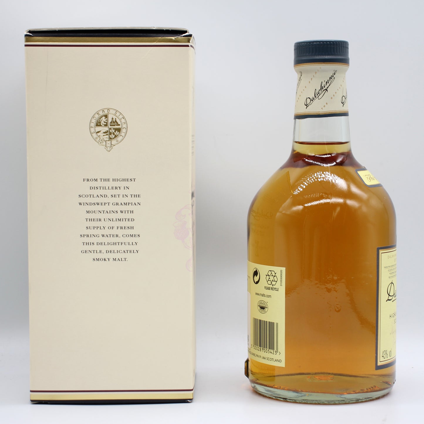 Dalwhinnie ダルウィニー 15年 シングル ハイランドモルト スコッチ ウイスキー 43％ 700ml 箱付き