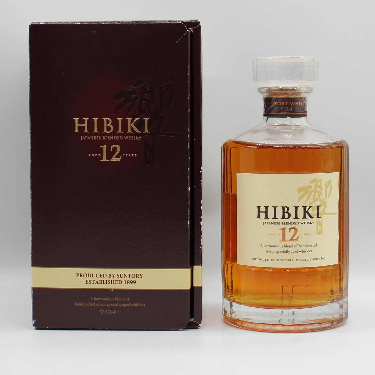 サントリー ウイスキー 響12年 43% 700ml ギフトボックス付き（1）