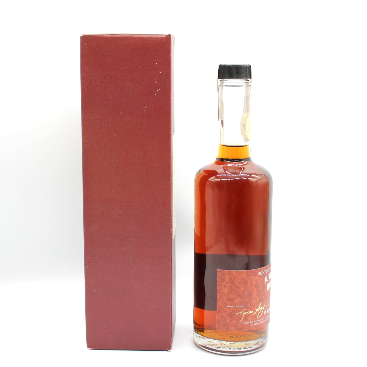 サントリー ピュアモルトウイスキー 樽出原酒 山崎蒸溜所 12年貯蔵 ウイスキー 54% 600ml 箱付き