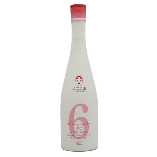 新政酒造 No.6 ナンバーシックス X-type 2025 純米酒 日本酒 生原酒 13％ 720ml 箱無し（2026年4月製造・品質期限2026年8月）