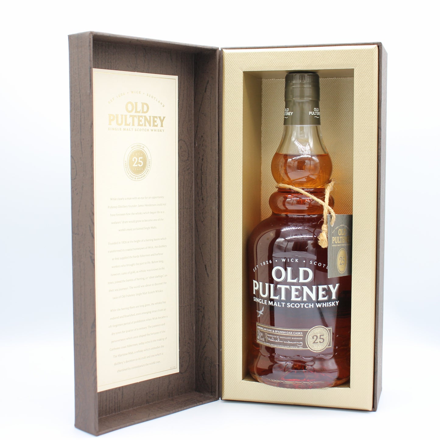 オールド プルトニー 25年 Old Pulteney 25 Years Old シングルモルト スコッチウイスキー 46％ 700ml 箱付き