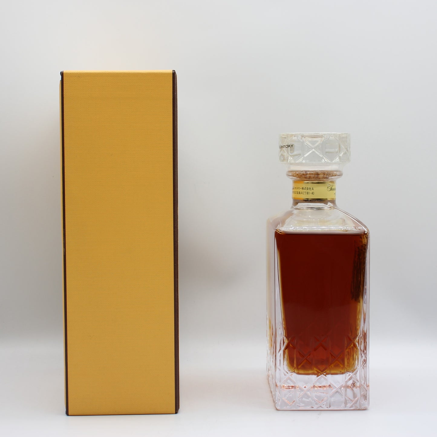 サントリー インペリアル カガミクリスタル SUNTORY IMPERIAL ウイスキー 43% 600ml 箱付き ※カード無し