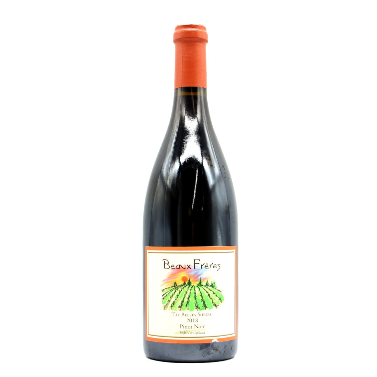ボー・フレール ベル・スール・ピノ・ノワール2018 赤ワイン 13.6% 750ml 箱無し（Beaux Frères Belles Soeurs Pinot Noir 2018）