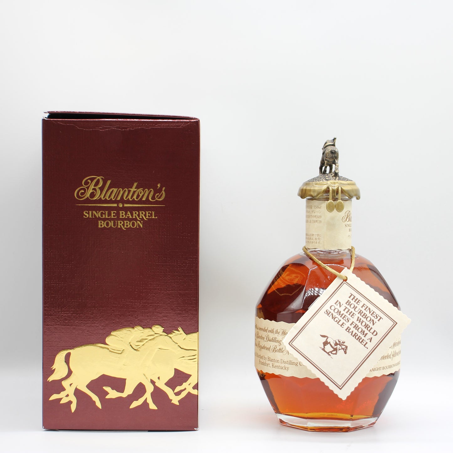ブラントン シングルバレル バーボン Blanton's SINGLE BARREL BOURBON 46.5% 750ml 箱付き ※難有