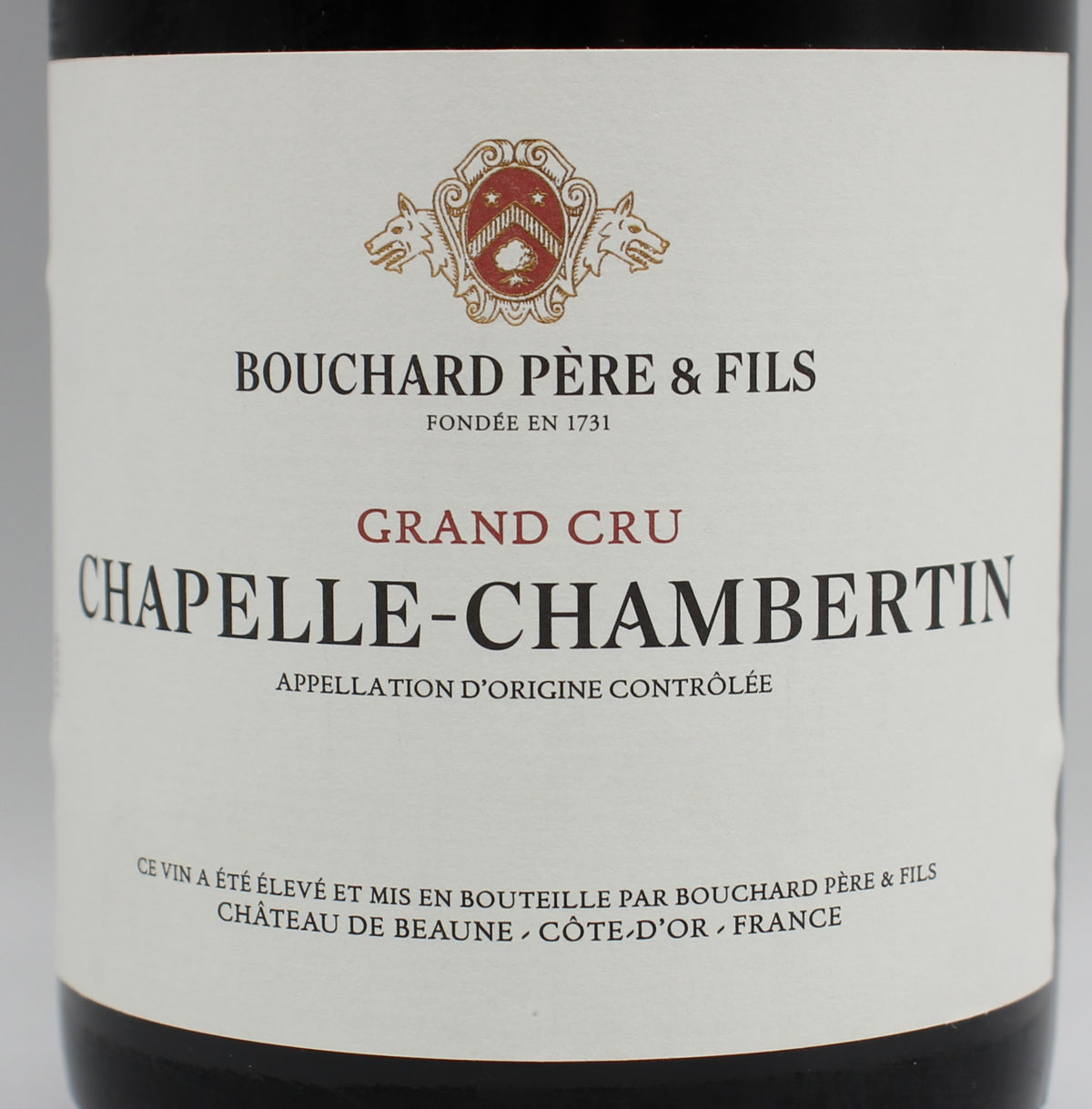 ブシャール・ペール・エ・フィス シャペル・シャンベルタン グラン・クリュ 2015 赤ワイン 13.5% 750ml 箱無し （ Bouchard Père & Fils Chapelle-Chambertin Grand Cru 2015 ）