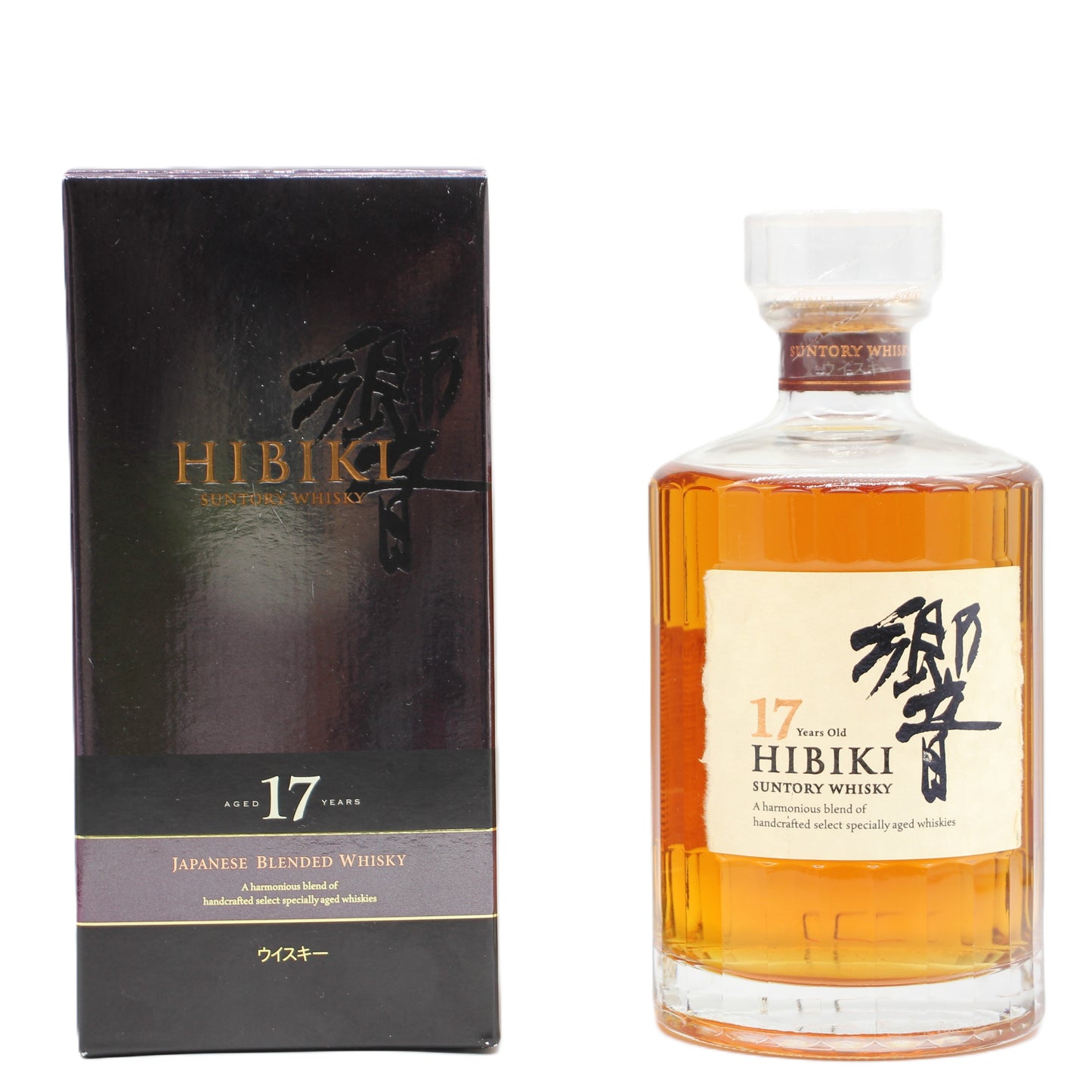 サントリー ウイスキー 響17年 ジャパニーズ ブレンデッド ウイスキー 43% 700ml 箱付き ※難有